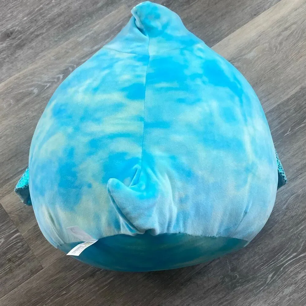 Squishmallows SHANTIRA PTERODACTYL DINO 16” Plush, Blue Tie-Dye Winged Dino,